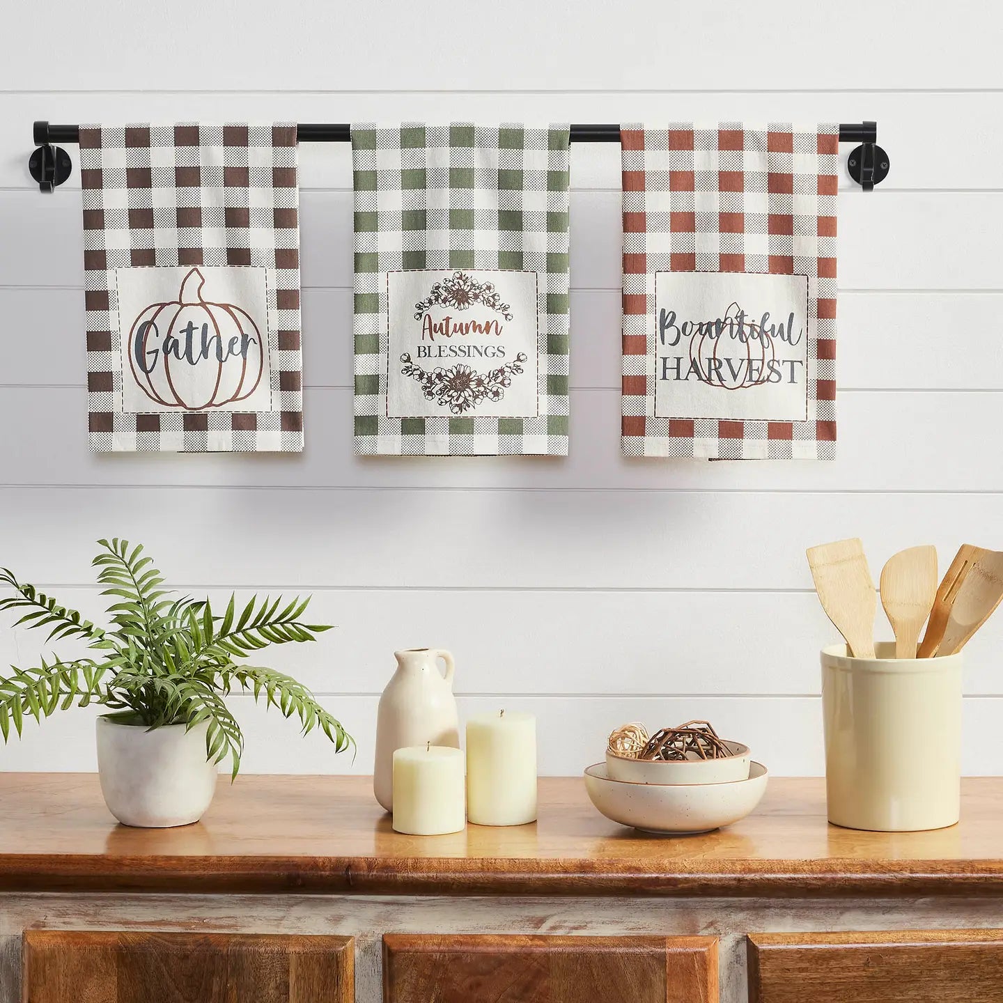 Bountifall Harvest Tea Towels set of 3