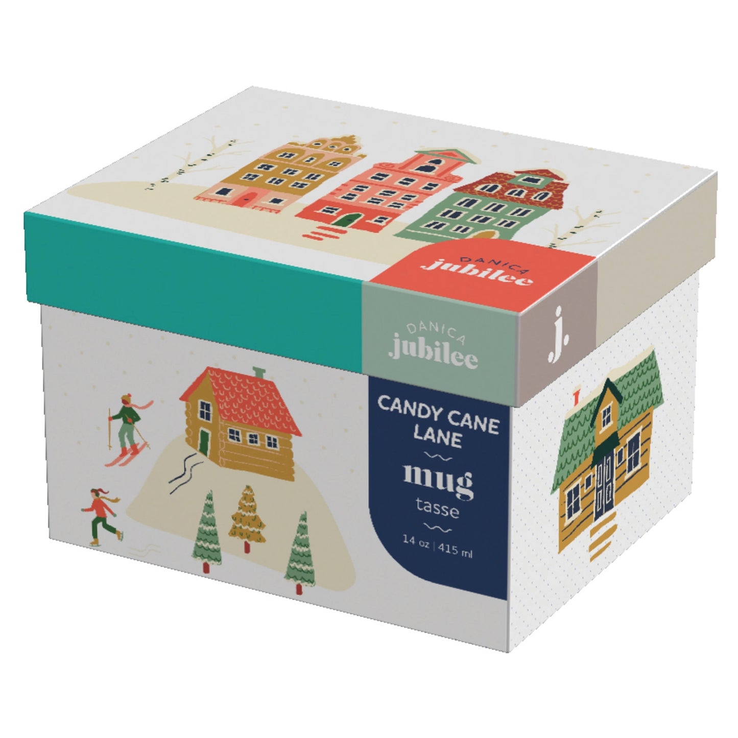 Danica Jubilee Candy Cane Lane Christmas Mug in a Box