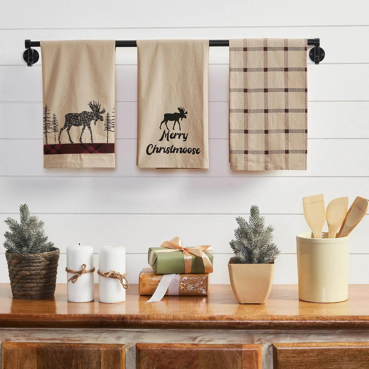 Cumberland Moose Tea Towel Set of 3