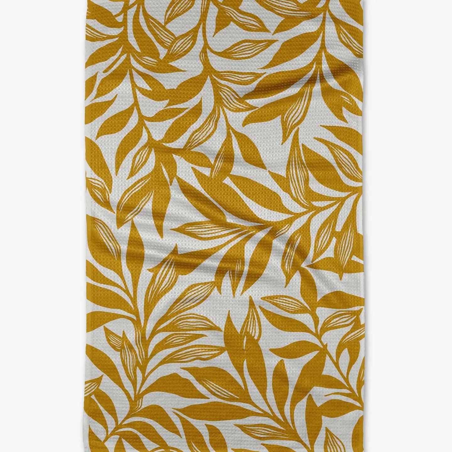 Geometry "Saffron" Tea Towel