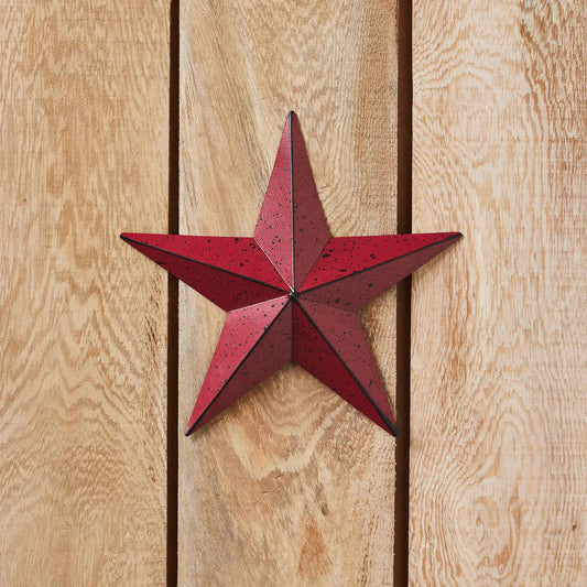 Burgundy Distressed Metal