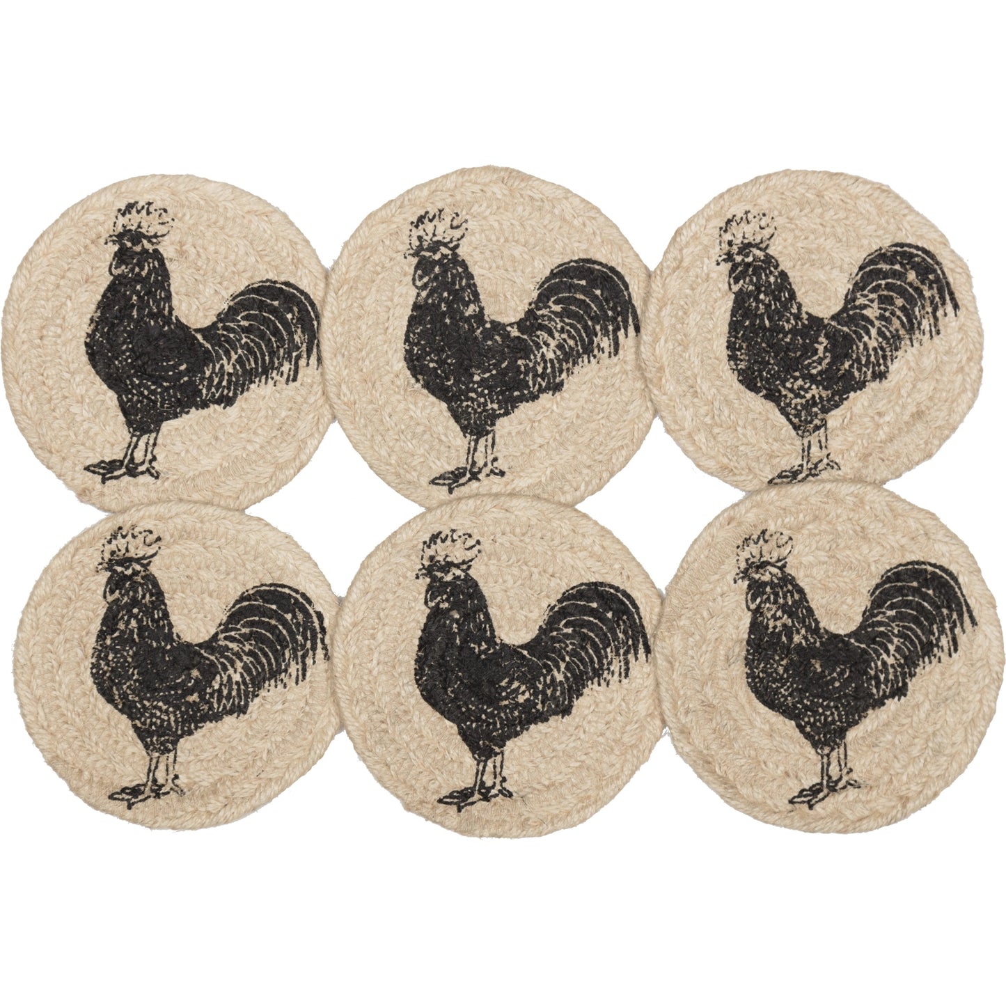 Sawyer Mill Charcoal Poultry Coasters